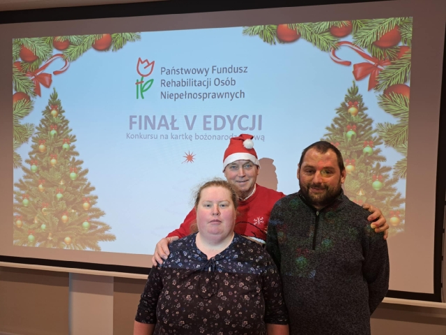 Podsumowanie konkursu na kartkę Bożonarodzeniową PFRON_3