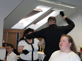 Śniadanie Wielkanocne, występ artystyczny, życzenia, modlitwa, poczęstunek_30