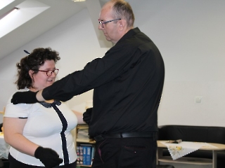 Śniadanie Wielkanocne, występ artystyczny, życzenia, modlitwa, poczęstunek_31