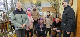 03.02.2026 Z wizytą u p. Sowijaka - lokalnego rzeźbiarza