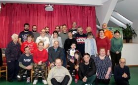 11.12.2024 Goście w naszym Domu - artyści ze Śląska - Weronika "MEIGA" Piotrowska i Łukasz Wiraż.